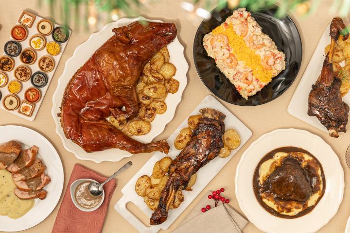 El surtido de encargos de Navidad de Mercadona.