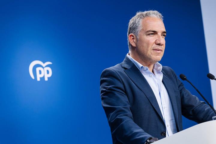 El actual coordinador general del PP, Elías Bendodo, en una imagen de archivo.