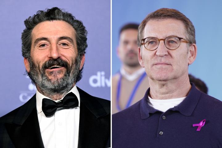 Luis Zahera y Alberto Núñez Feijóo