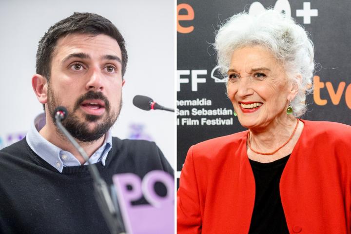 Ramón Espinar y Marisa Paredes.