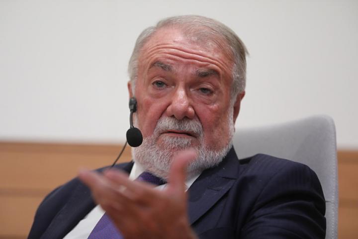 El exministro de Interior y popular Jaime Mayor Oreja, en una imagen de archivo.