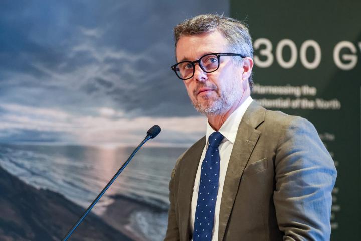 Federico de Dinamarca, durante su participación en la COP28 el 5 de diciembre de 2023.