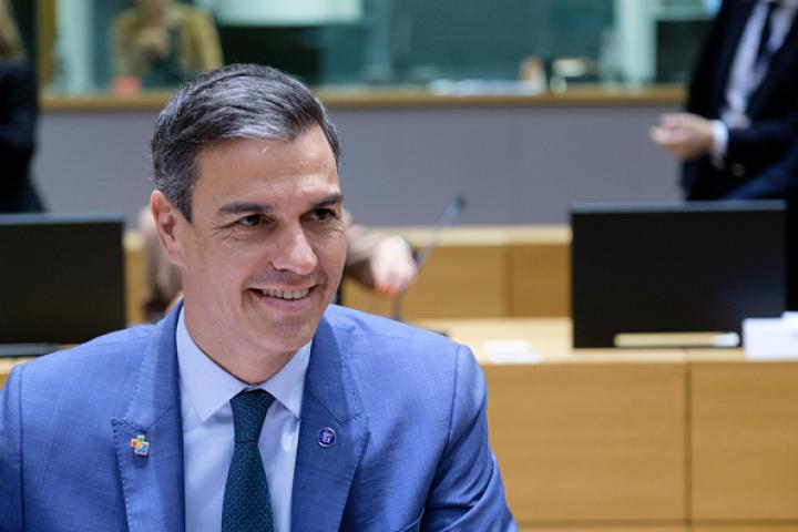 El presidente del Gobierno, Pedro Sánchez, en una imagen de archivo en Bruselas.