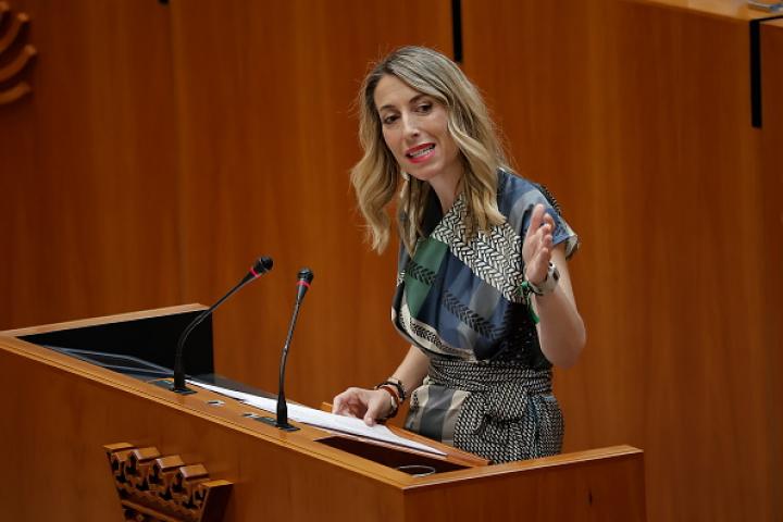 La presidenta extremeña, la popular María Guardiola, en una imagen de archivo.