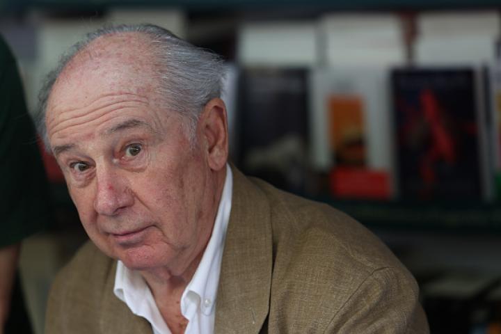 El exvicepresidente del Gobierno Rodrigo Rato, durante la Feria del Libro de Madrid 2023.