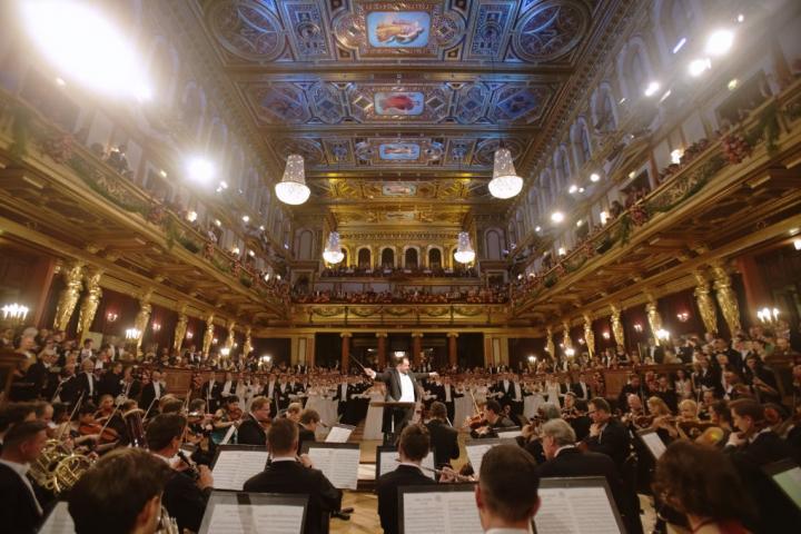 La Orquesta Filarmónica de Viena.
