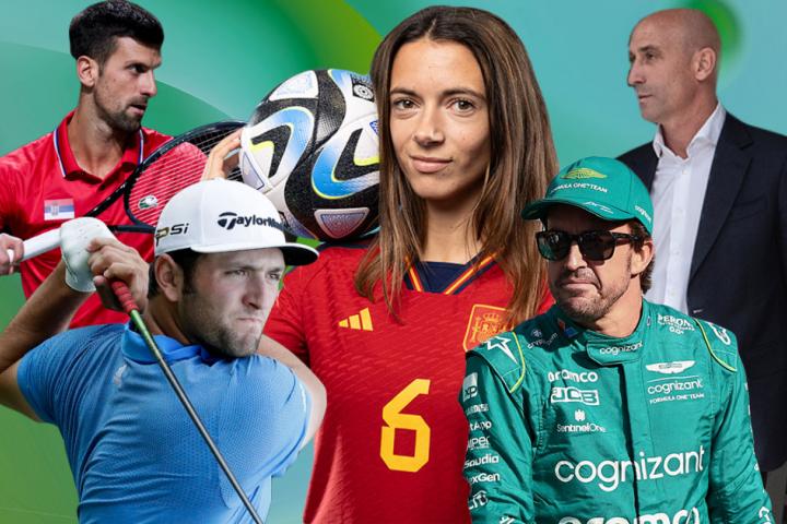 Algunos de los grandes protagonistas del deporte en 2023