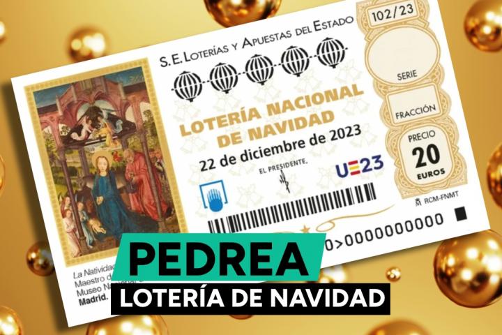 Pedrea de la Lotería de Navidad 2023