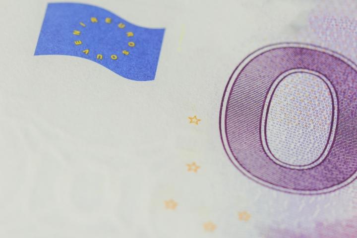 Billete de 0 euros.