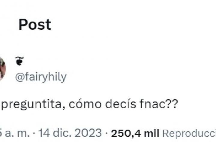 El mensaje de @fairyhily