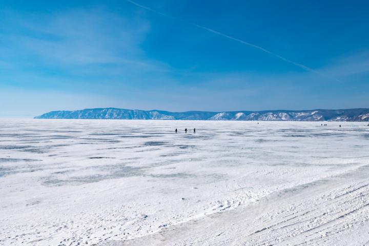 Imagen de archivo de una estampa siberiana.