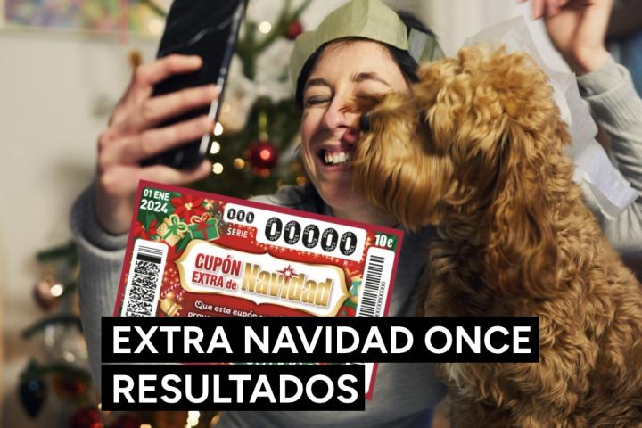 Sorteo del Cupón Extra de navidad de la ONCE 2024