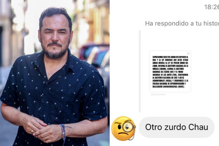 Ismael Serrano y el mensaje que ha recibido en Instagram