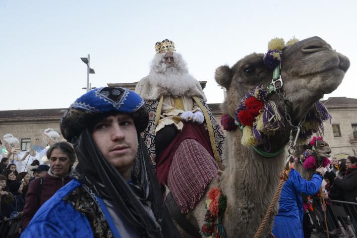 Cabalgata en Ourense.