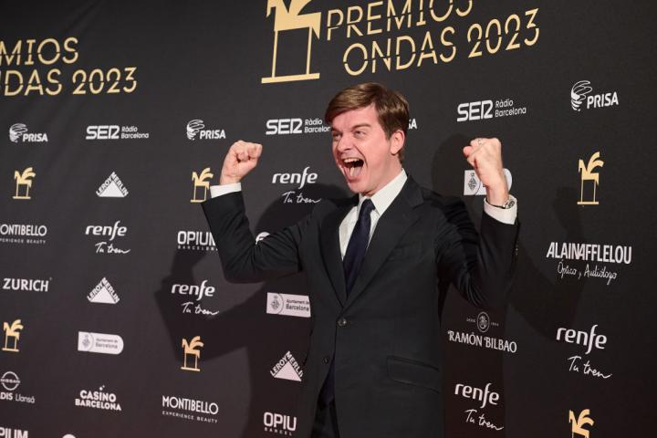 Marc Giró en la gala de los Ondas 2023.
