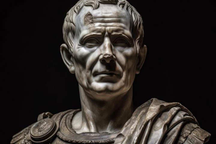 Busto de Julio César (imagen conceptual)