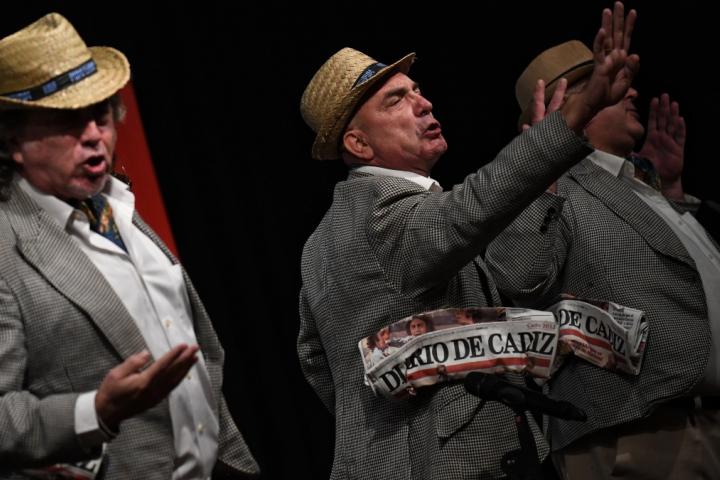 Chirigotas en el Carnaval de Cádiz