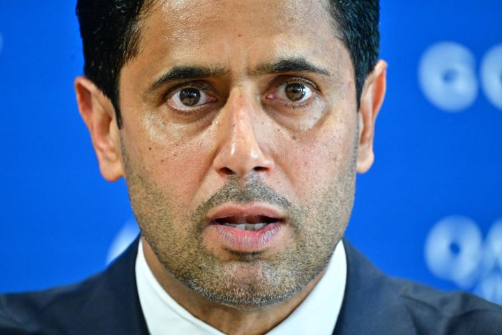 El presidente del PSG, Nasser Al-Khelaïfi, en una imagen reciente.