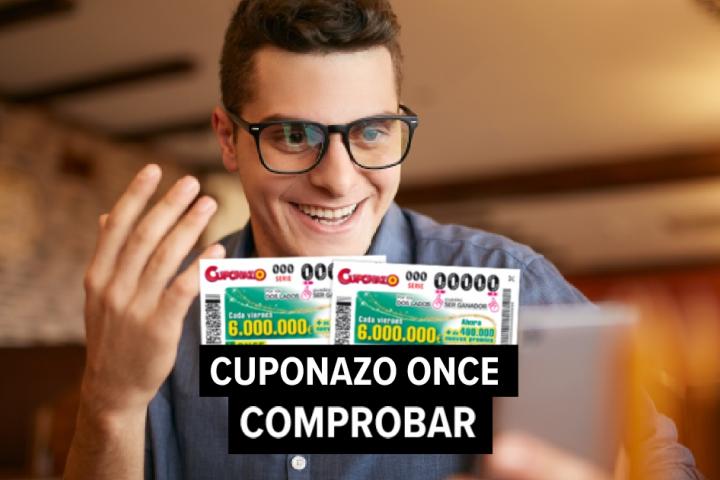 ONCE: Comprobar Cuponazo y Super Once del viernes 12 de enero.