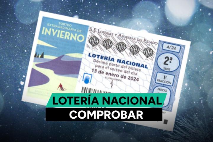Resultado del Sorteo Extraordinario de Invierno 2024 de Lotería Nacional
