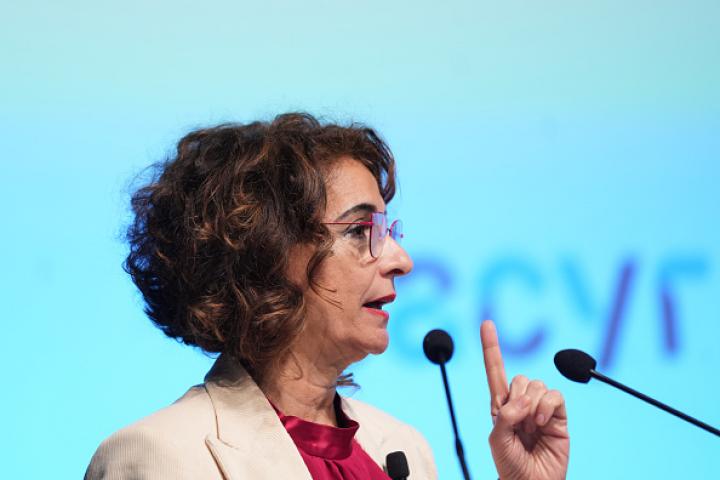 María Jesús Montero, vicepresidenta primera y ministra de Hacienda, en una imagen de archivo.