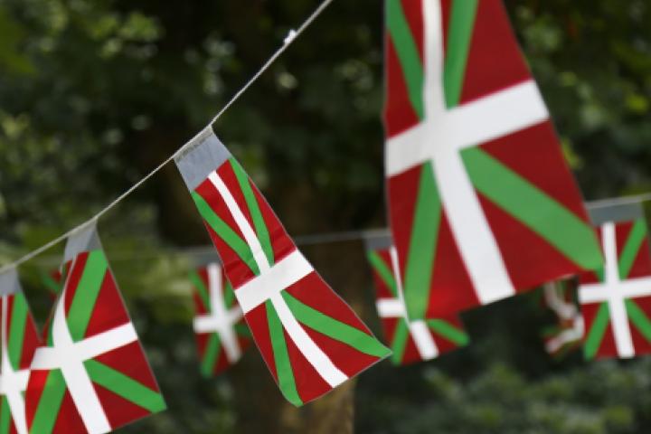 Banderas del País Vasco.
