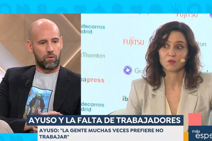 Gonzalo Miró en 'Espejo Público'.