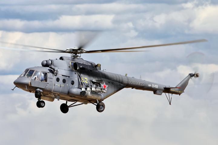 El modelo Russian Helicopters Mil-Mi-171, uno de los incluidos en el acuerdo firmado entre Ecuador y Estados Unidos.