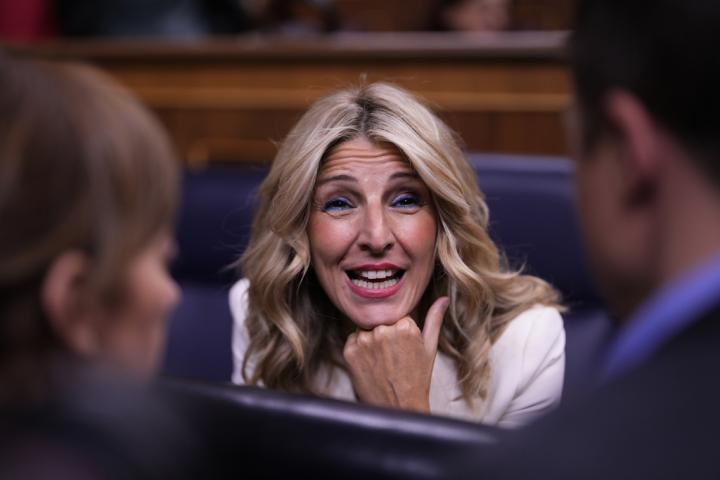 La vicepresidenta segunda del Gobierno y ministra de Trabajo, Yolanda Díaz.