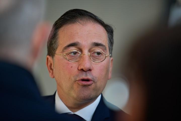 El ministro de Asuntos Exteriores, José Manuel Albares, en una imagen de archivo.