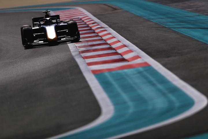 Imagen de archivo de una carrera de F1.