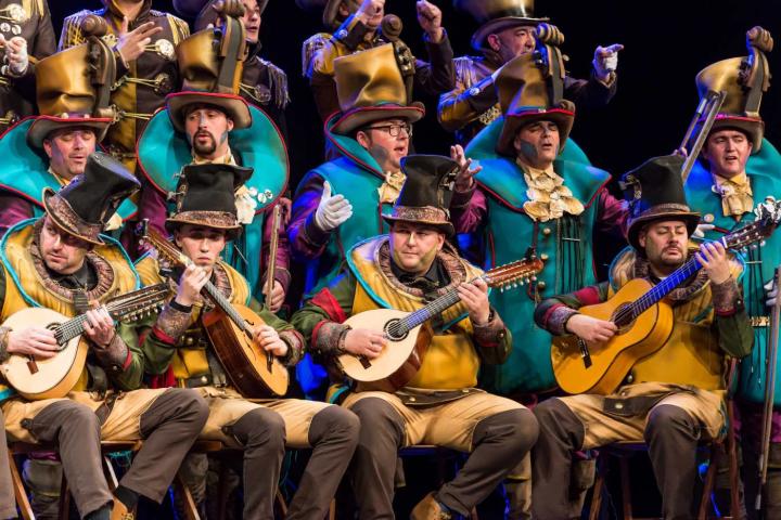 Actuación en el Carnaval de Cádiz