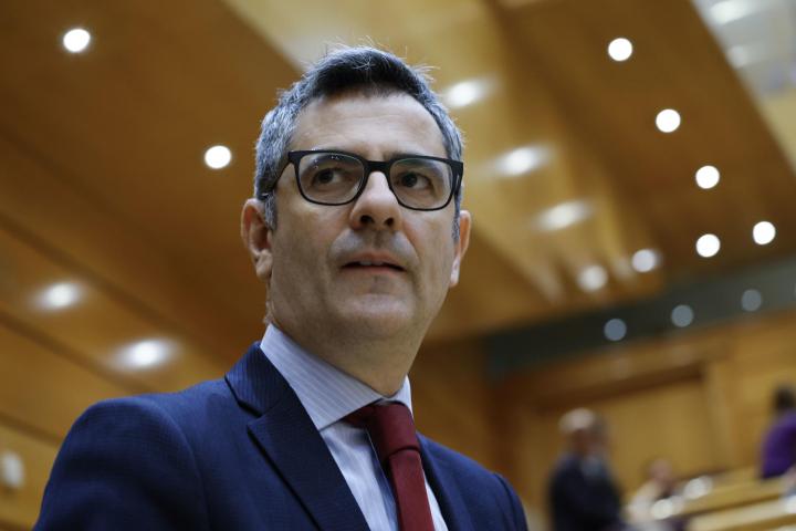 El ministro de la Presidencia, Justicia y Relación con las Cortes, Félix Bolaños, en una imagen de archivo.