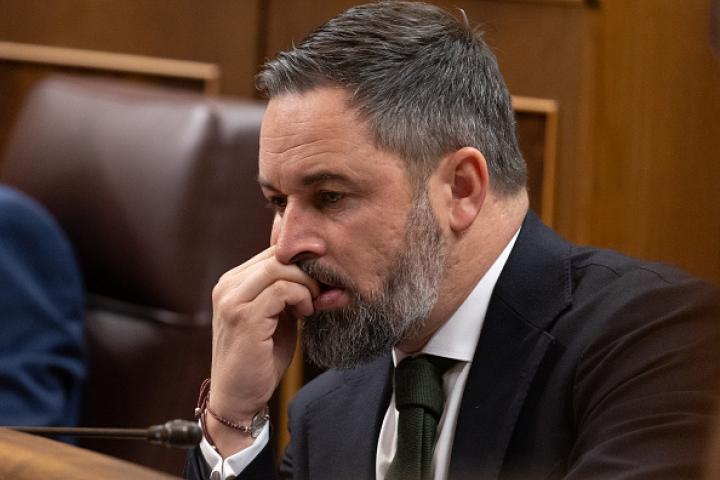 Imagen de archivo de Santiago Abascal, líder de Vox.