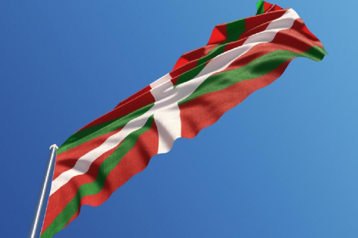 Bandera de País Vasco.