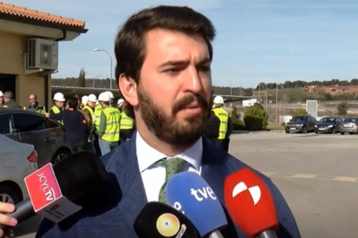 El vicepresidente de Castilla y León, Juan García-Gallardo