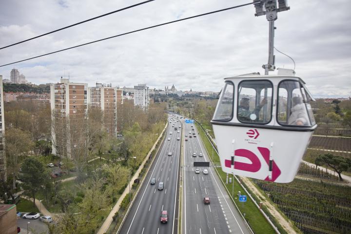 Teleférico de Madrid.