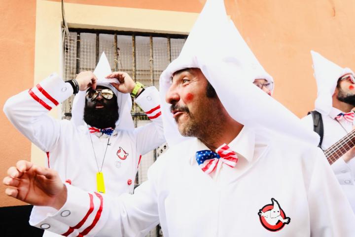 Actuación en el Carnaval de Cádiz