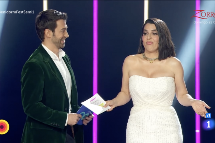 Ruth Lorenzo, en la primera semifinal del Benidorm Fest 2024.