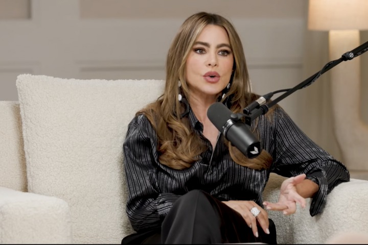 Sofía Vergara, durante su charla con Vicky Martín Berrocal.