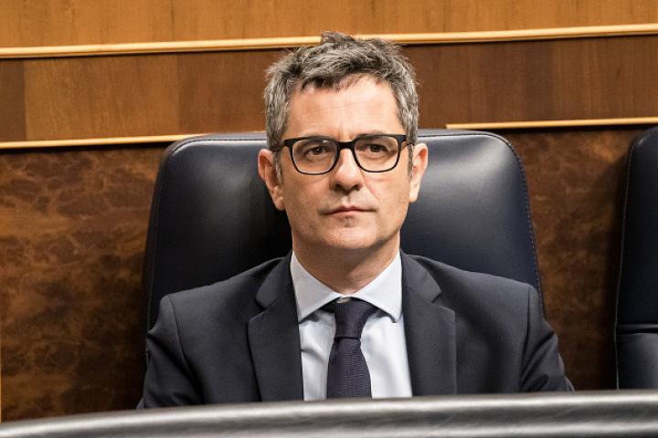 El ministro de Presidencia y Justicia, Felix Bolaños, en una imagen de archivo.