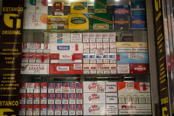 Imagen de un estanco en España