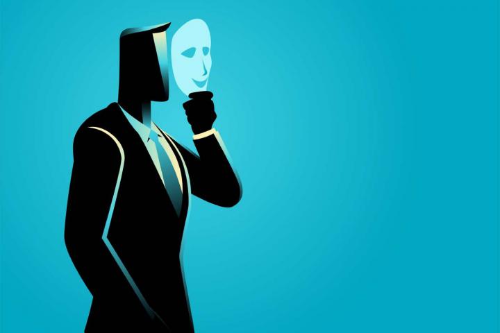 Una persona que no es de fiar