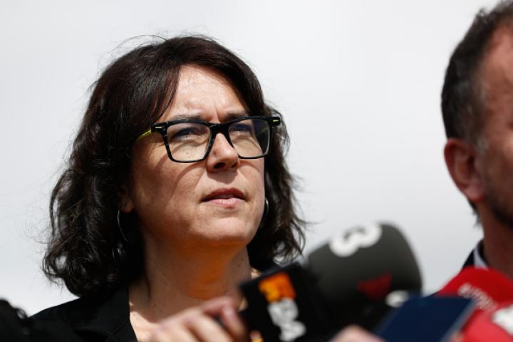 La candidata propuesta por ERC para las elecciones europeas, Diana Riba, en una imagen de archivo.