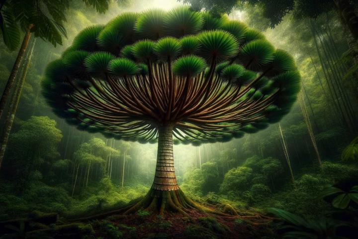 Árbol prehistórico recién descubierto