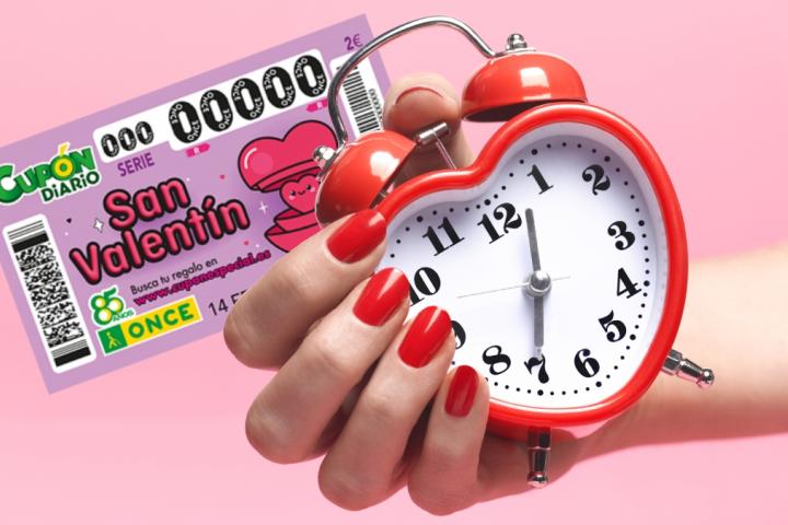 Cupón Extra de San Valentín de la ONCE 2024
