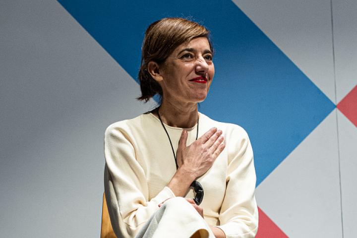 La candidata de Sumar a la Xunta, Marta Lois.