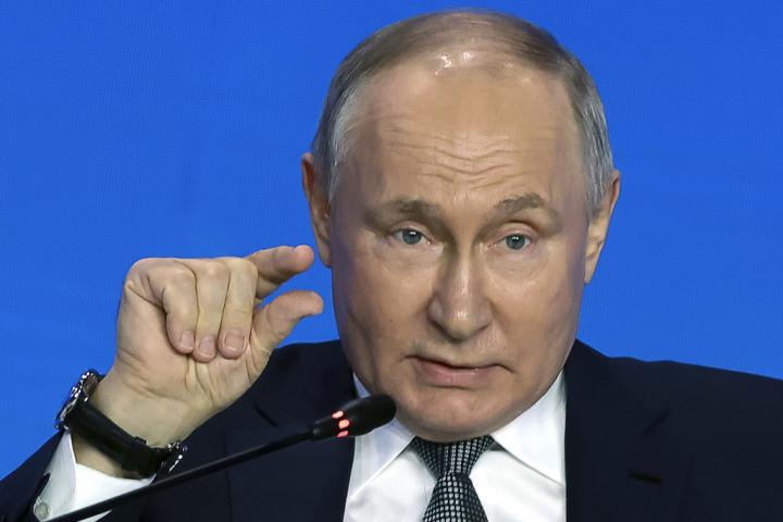 El presidente ruso, Vladimir Putin, en una imagen reciente.