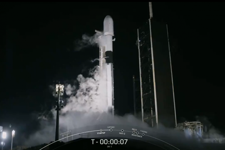 La Misión Odiseo, despegando desde Florida (EEUU).