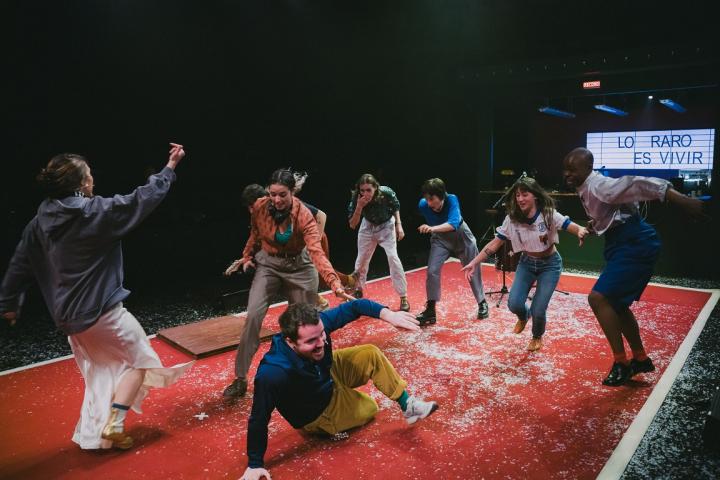 Escena de 'Así hablábamos' de la compañía La Tristura.